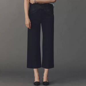 Maeve Colette Crop Bow-Waist Pants, size 26P NWOT